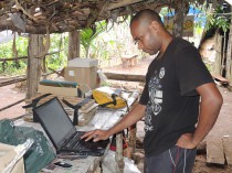 Legi Sam managing data in the Numba camp