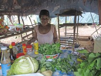 Cooking from local vegetables in Numba