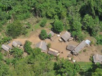 Wanang village from the air.